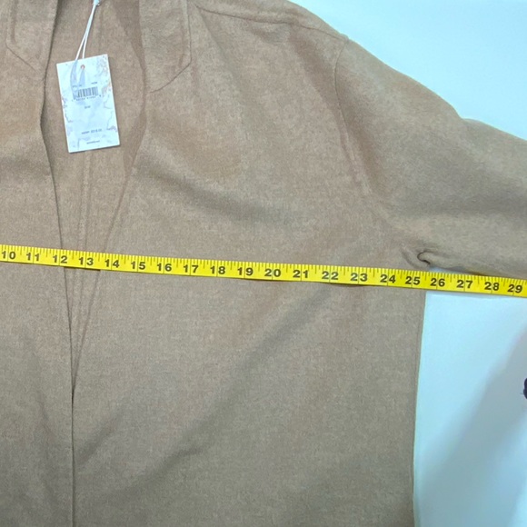 NWT | Splendid x Cella Jane | Waist-Tie Wool Coat | Beige | Medium - Picture 7 of 16